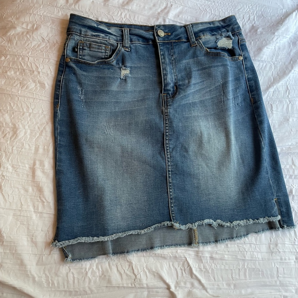 Jean skirt